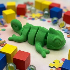 Flexi Chameleon – The Green Mastermind (4-Pack)