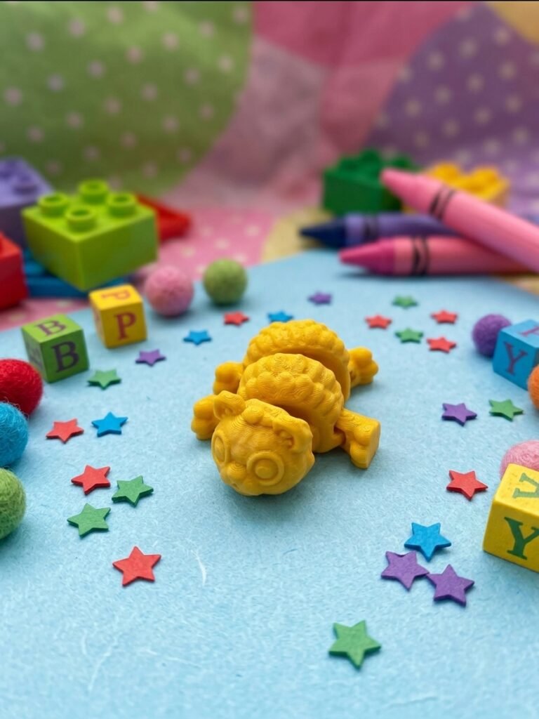 Flexi Baby Bear – Sunflower Yellow (4-Pack)